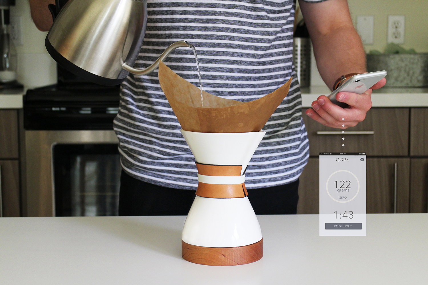 The Cora Coffee Brewer: A Good Brewer That Looks Good Brewing It photo