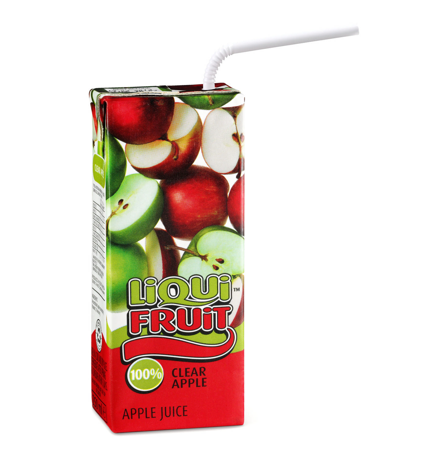 Dodgy “object” found floating in Liqui Fruit juice photo
