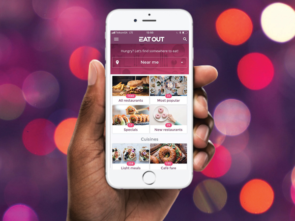 Download The Brand New Eat Out App And You Could Win R5000 photo