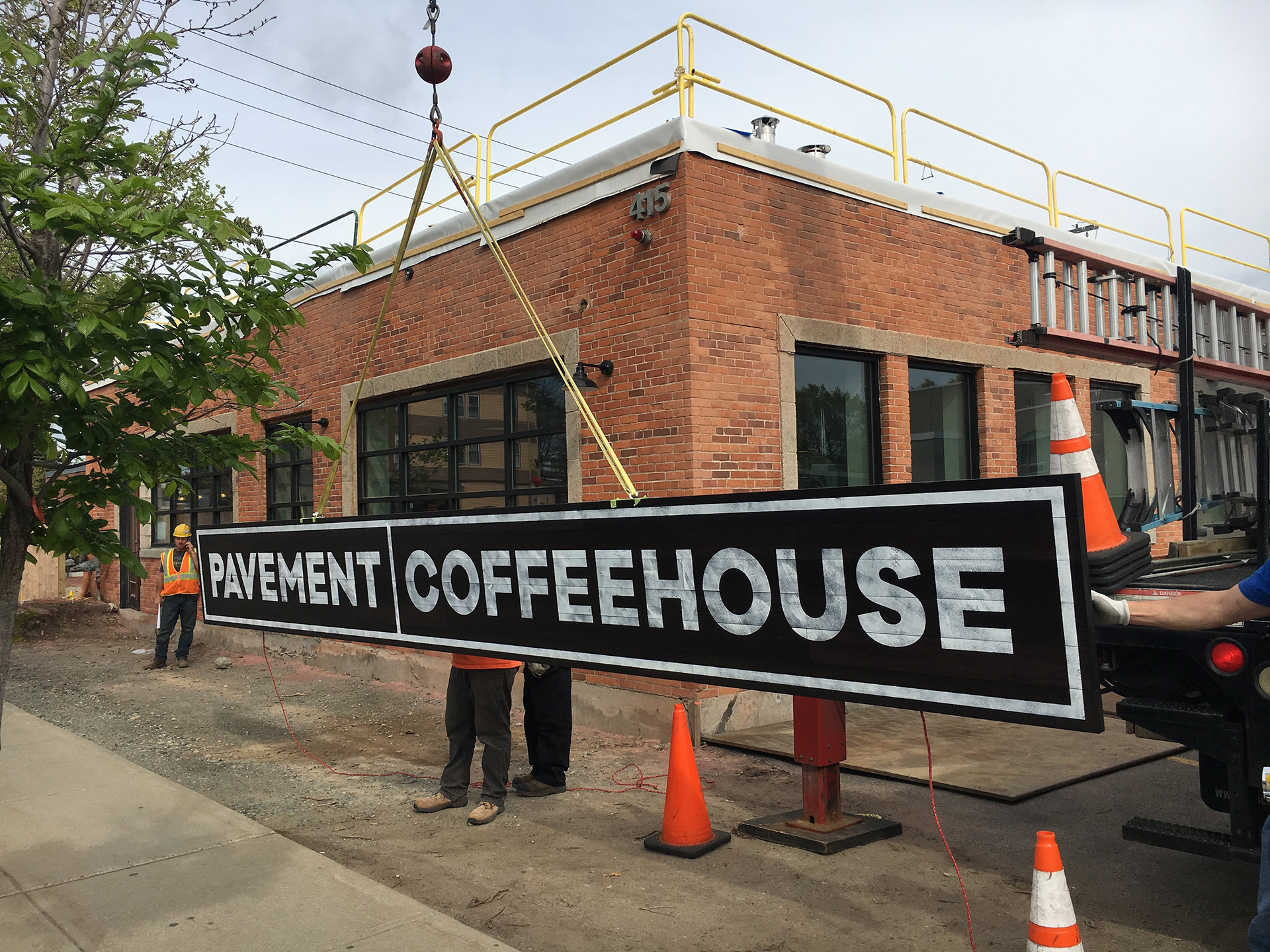 Build-outs Of Summer: Pavement Coffeehouse In Boston, Ma photo