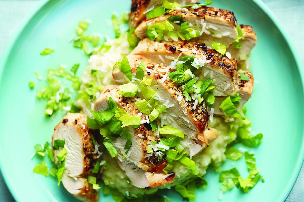 This Celery And Coconut Gremolata Will Jazz Up Your Grilled Chicken photo