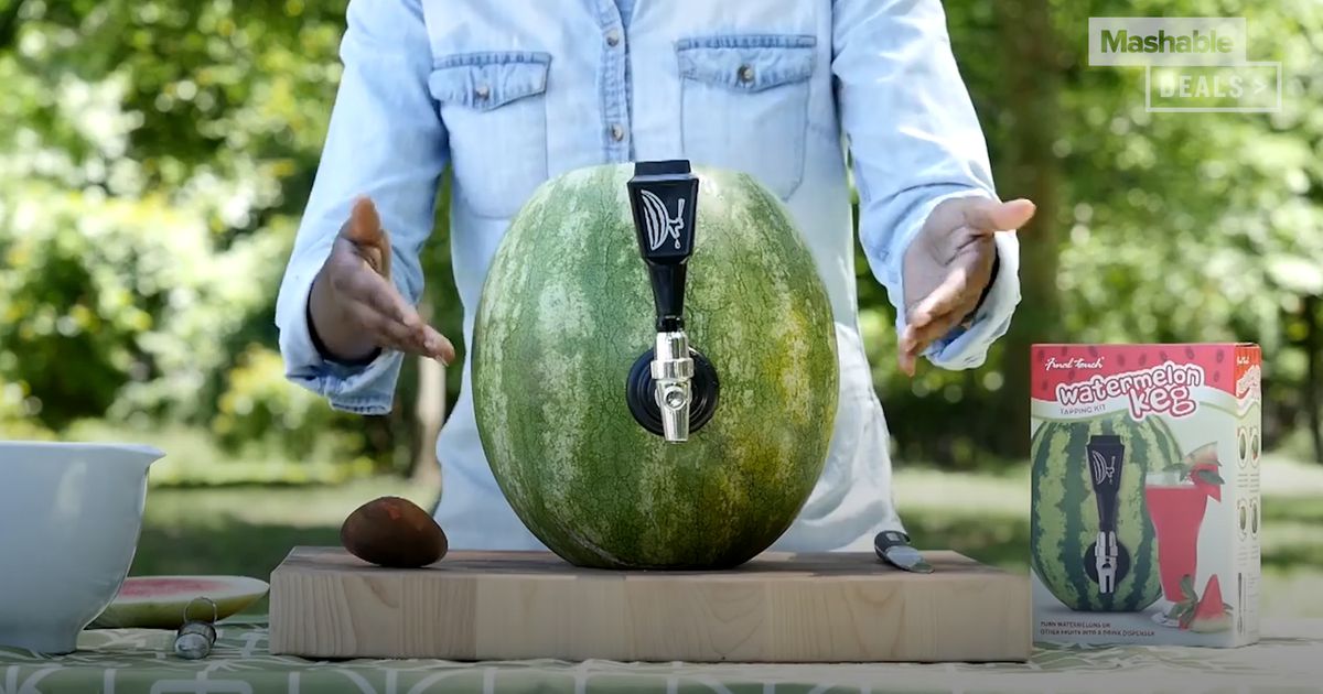 Cool Off With This Watermelon Keg photo