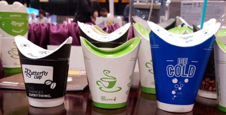 Biodegradable Butterfly Coffee Cup now available in South Africa photo