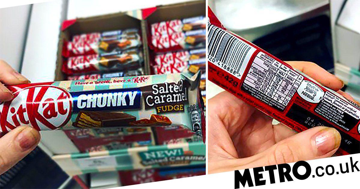You Can Now Buy Salted Caramel Fudge Kitkat Chunky Bars From Sainsbury’s photo