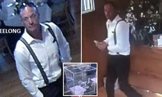Geelong Wedding Crasher Sneaks Into Reception To Steal Gifts photo