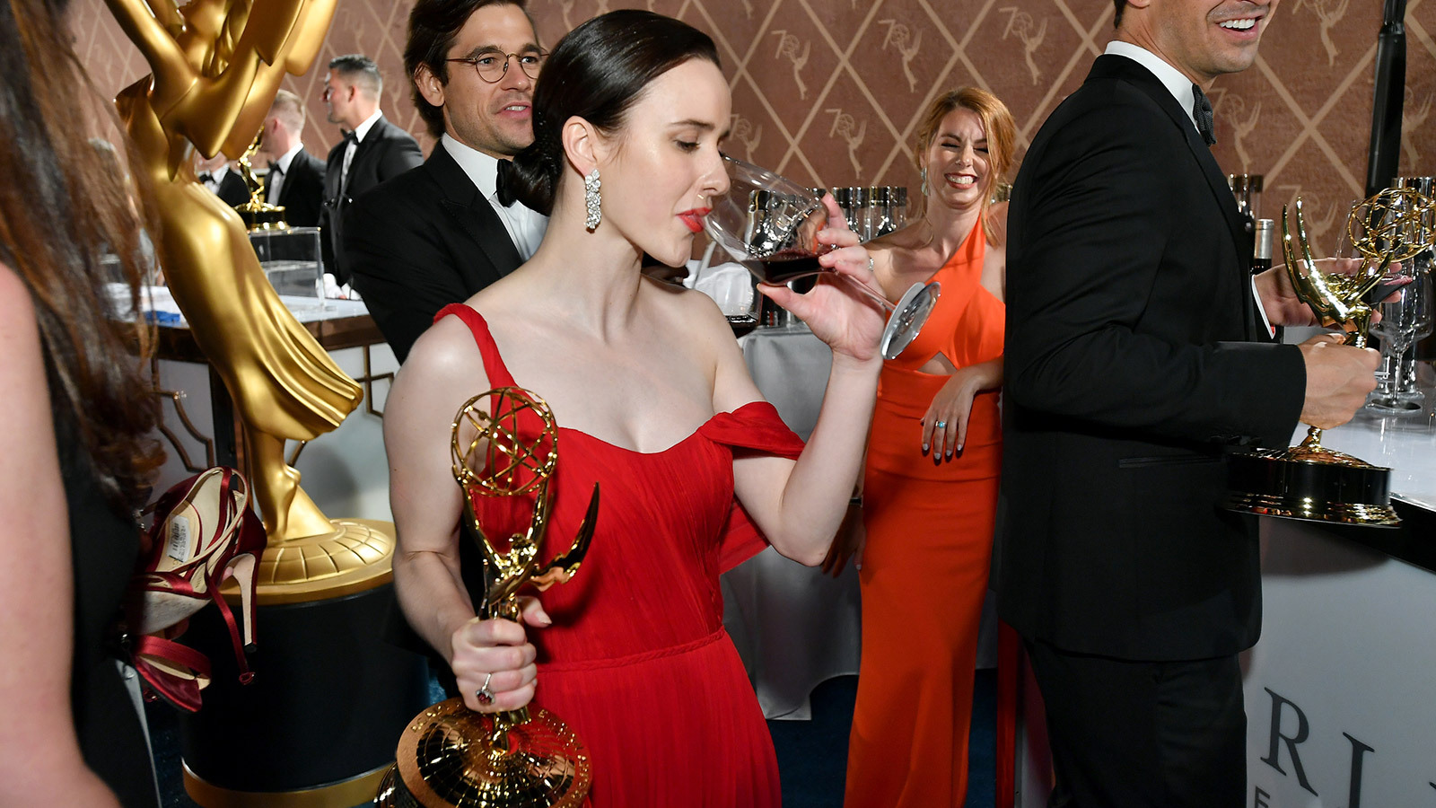 Unfiltered: Emmy Wines Behind The Scenes: Stars Dish On Awards Drinks photo