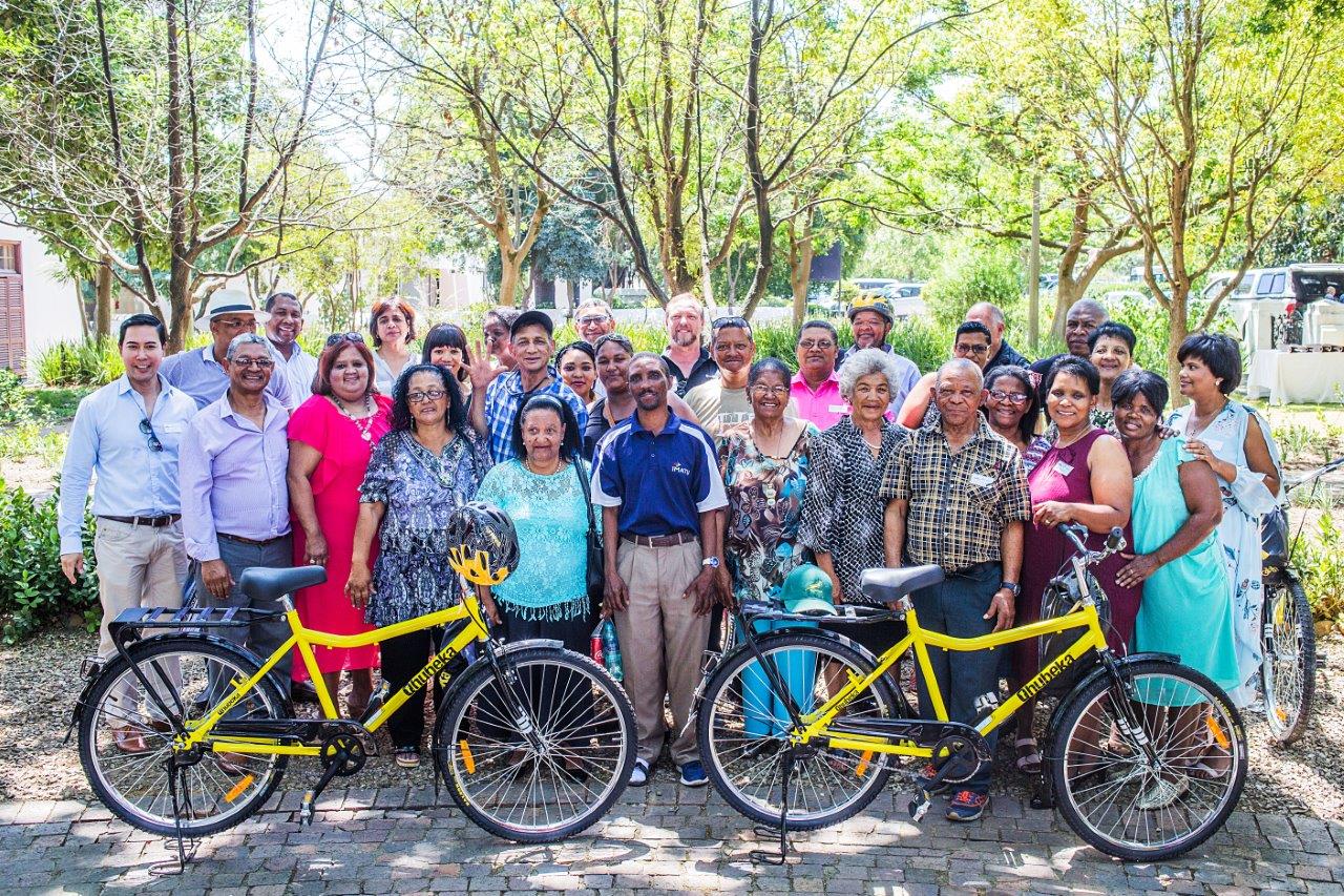 Nederburg Helps 70 Household Vegetable Gardeners Get To Market With  Qhubeka Bicycles photo