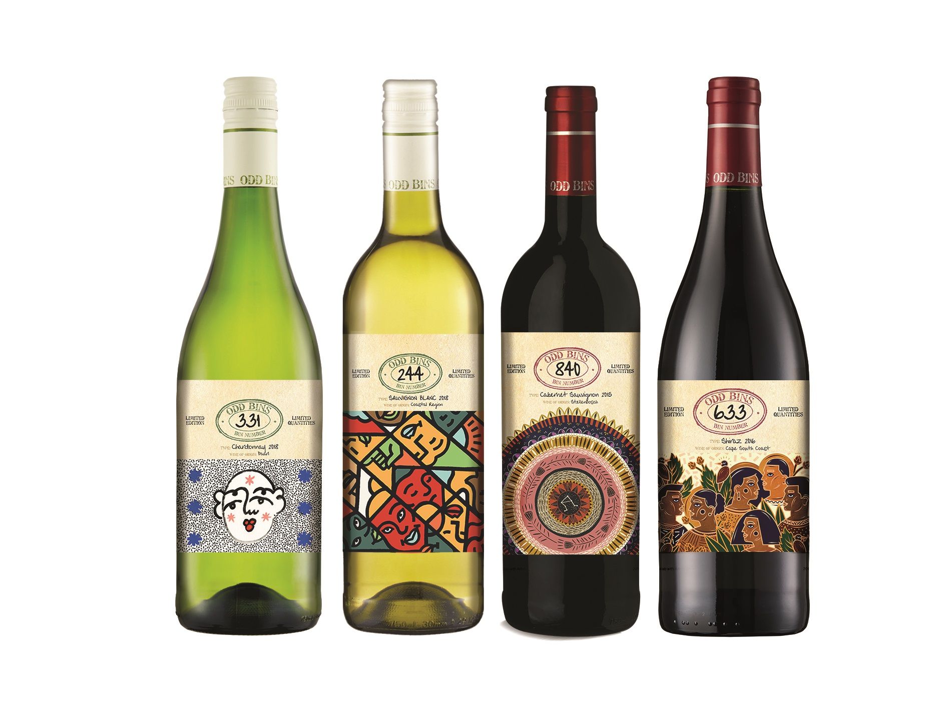 Checkers Collaborates With Sa Artists For Limited Edition Odd Bins Wines photo