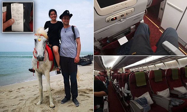 Tall Man Slams Airline Claiming They Made Him Pay Extra For Leg Room photo