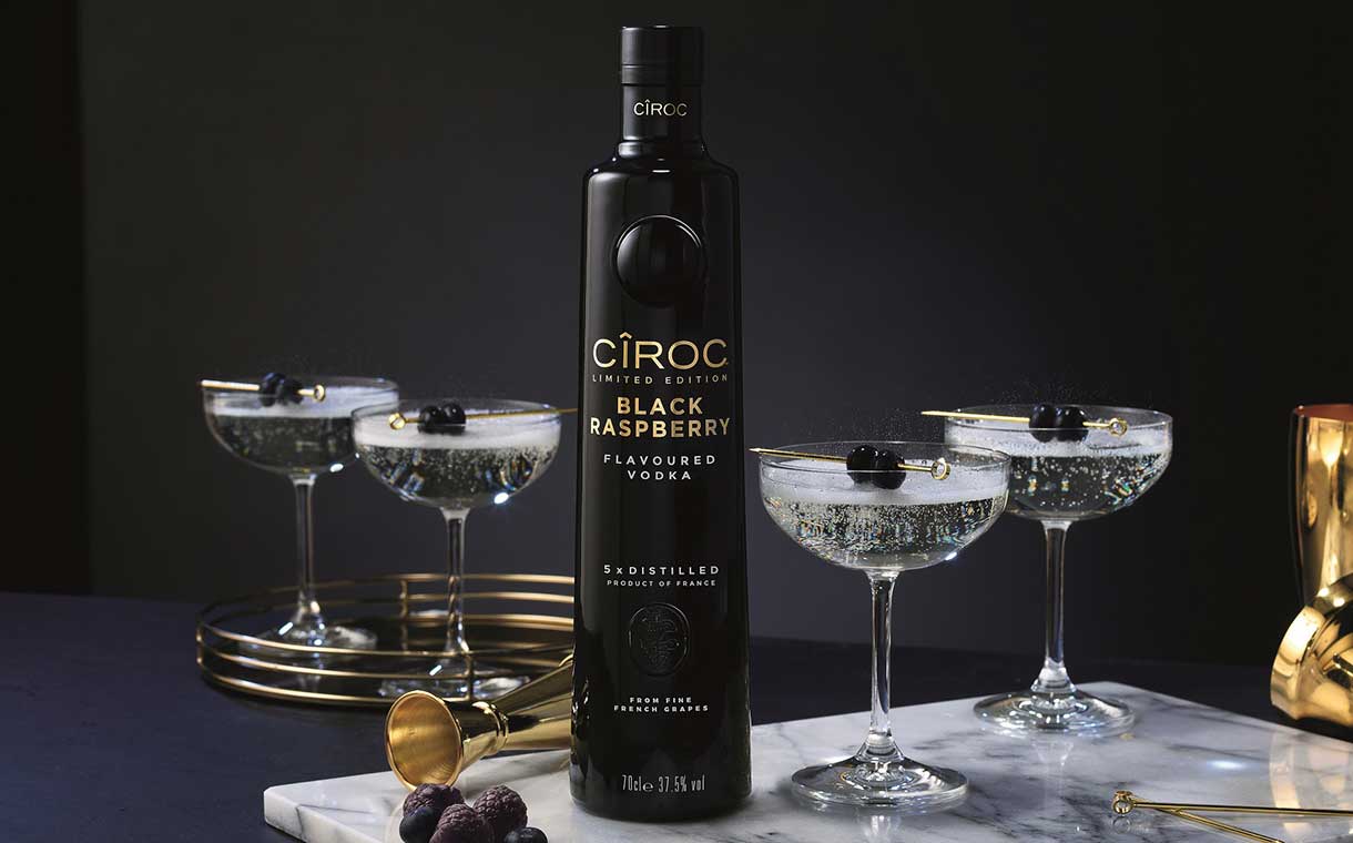 Diageo Unveils Black Raspberry Cîroc Vodka Variant For Winter photo