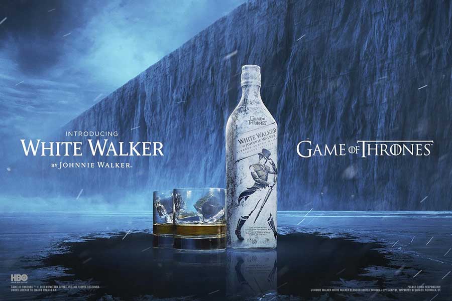 Johnnie Walker Embraces Winter in ‘Game of Thrones’ Inspired ‘White Walker’ Blended Scotch Whisky photo