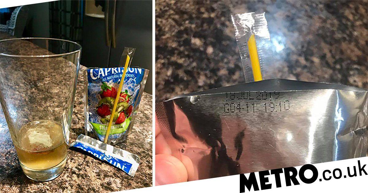 Tiny Puncture Turns Capri Sun Into Clump Of Mould photo