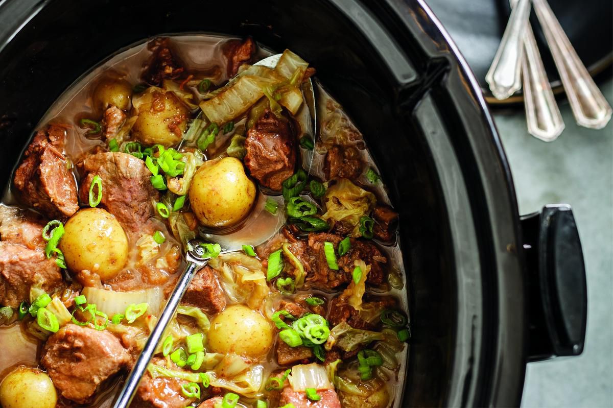 This Slow-cooked Pork And Cabbage Tastes Even Better The Next Day photo