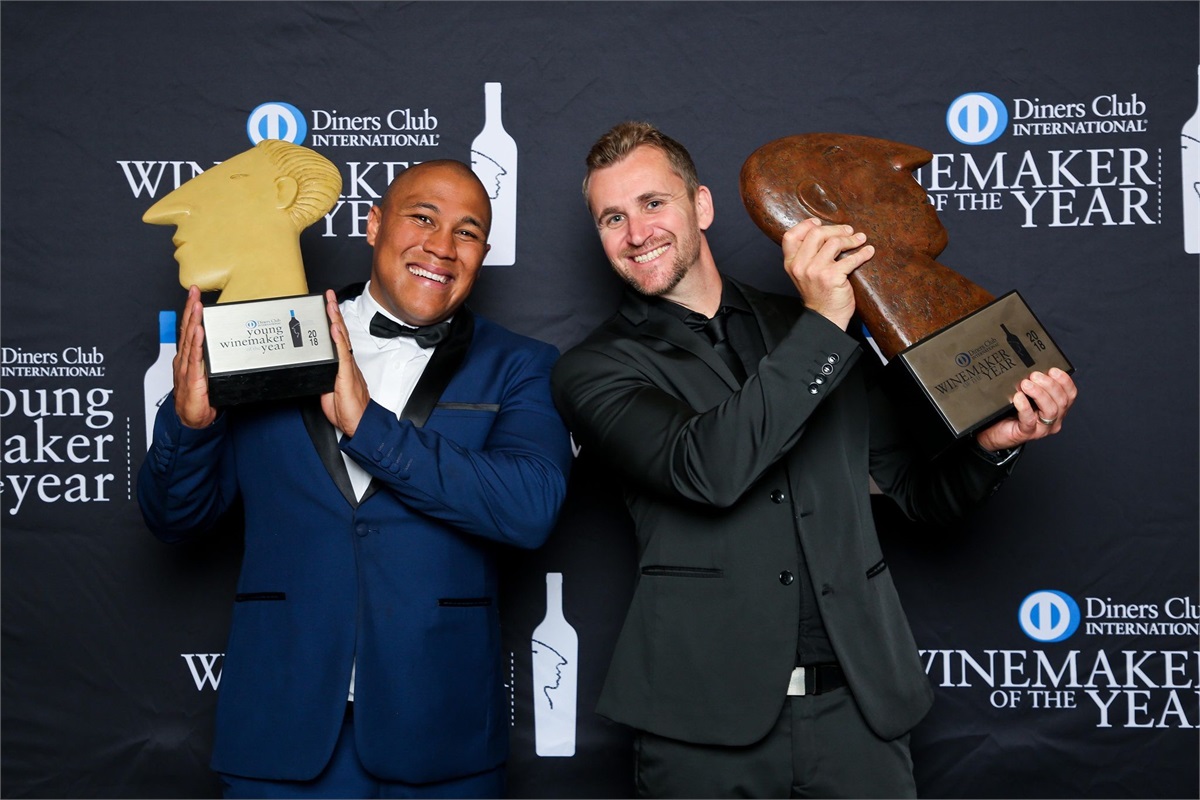 Clayton Reabow, Rudger Van Wyk Take Top Honours At 2018 Diners Club Winemaker And Young Winemaker Of The Year Awards photo