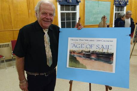 Port Williams Historian Crafts Age Of Sail Calendar To Raise Funds For United Baptist Church’s 150th Anniversary photo