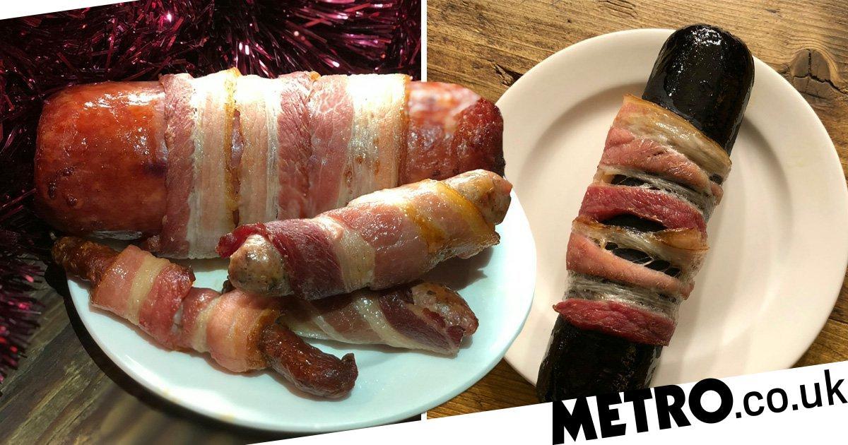 A Chef Is Holding A Sausage Party With 100 Different Types Of Pigs In Blankets photo