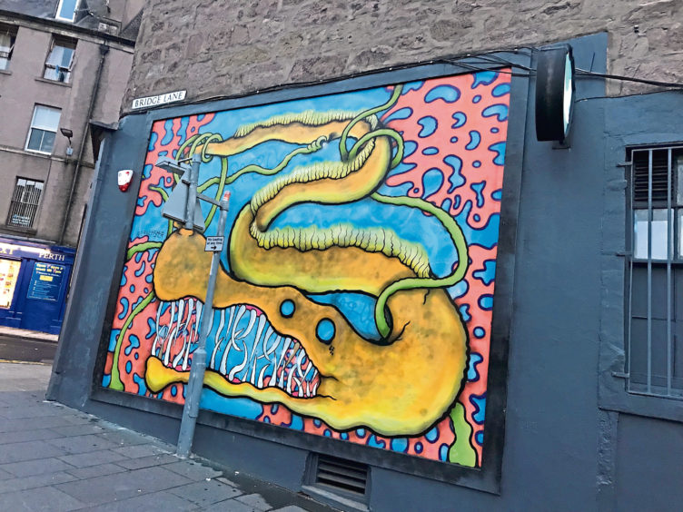 New Brewdog Pub In Perth Installs Mural Without Getting Planning Permission photo