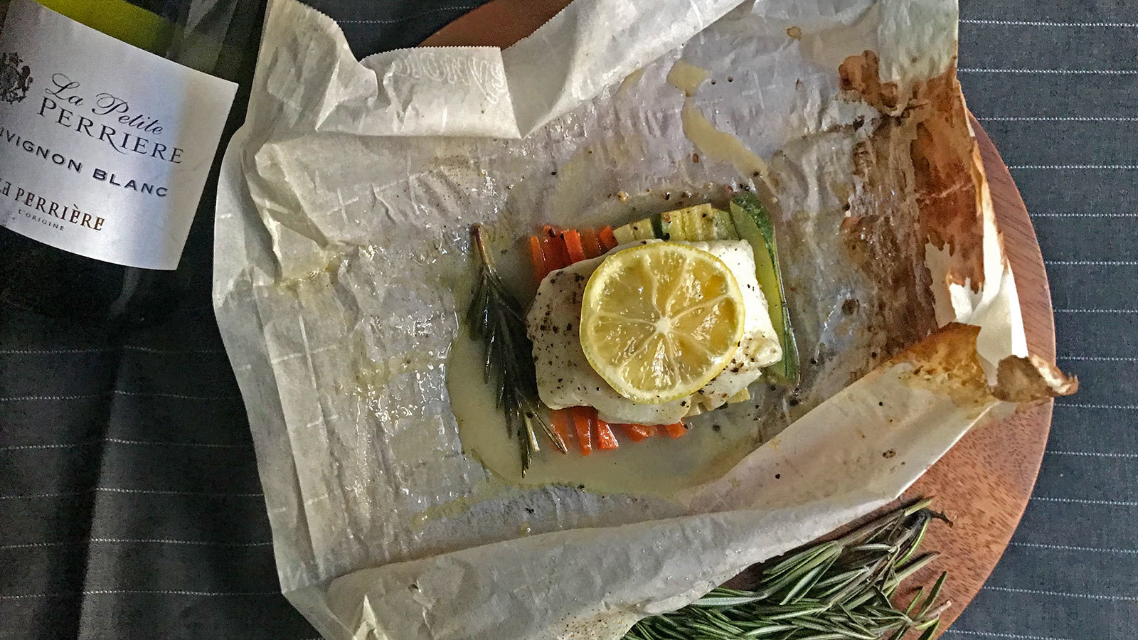 8 & $20 Recipe: Cod En Papillote With A Zesty White photo