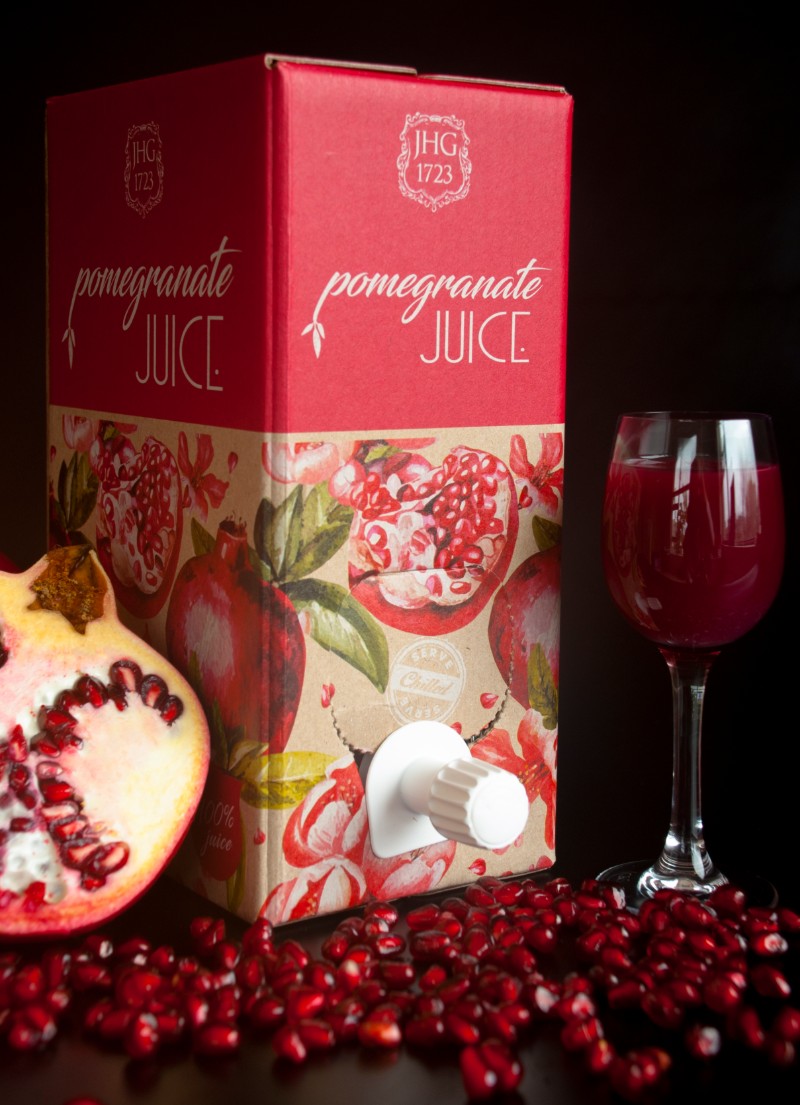 Jan Harmsgat makes a splash with its new Pomegranate juice photo