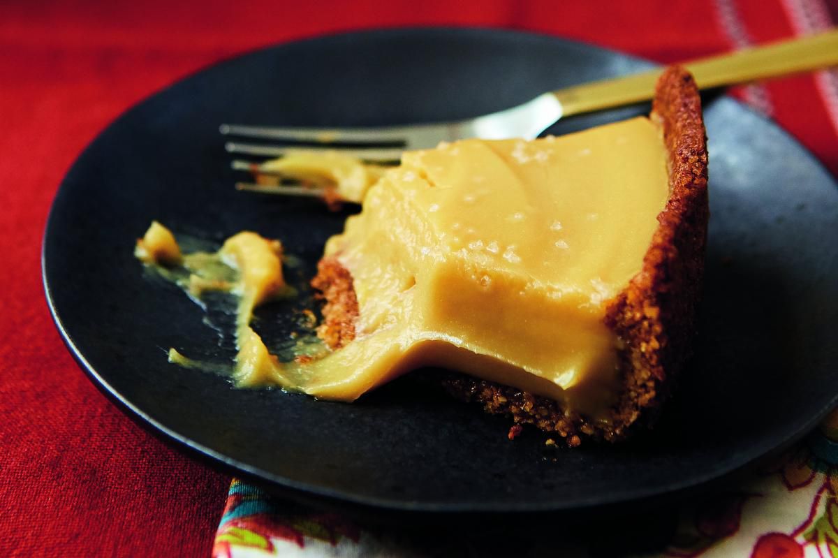 Help Yourself To A Slice Of Butterscotch With Bourbon photo