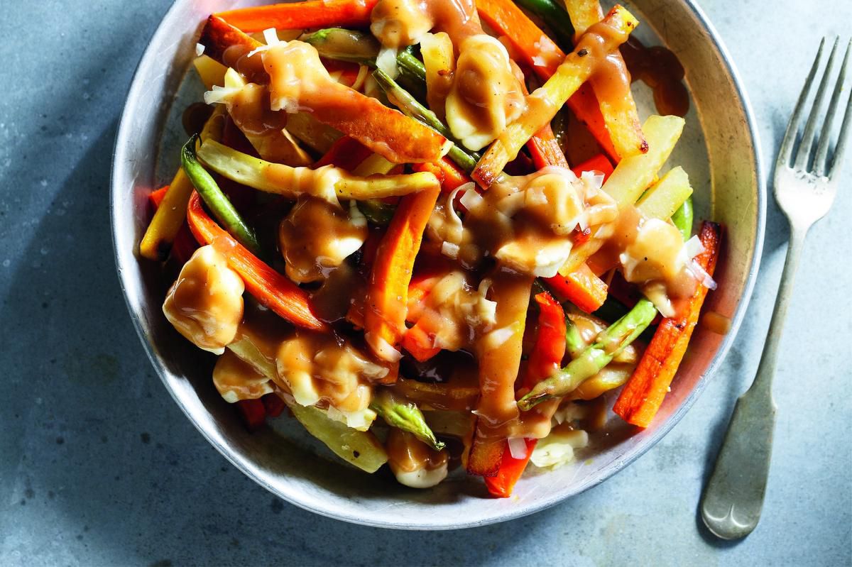 Go Green With Vegetable Poutine photo