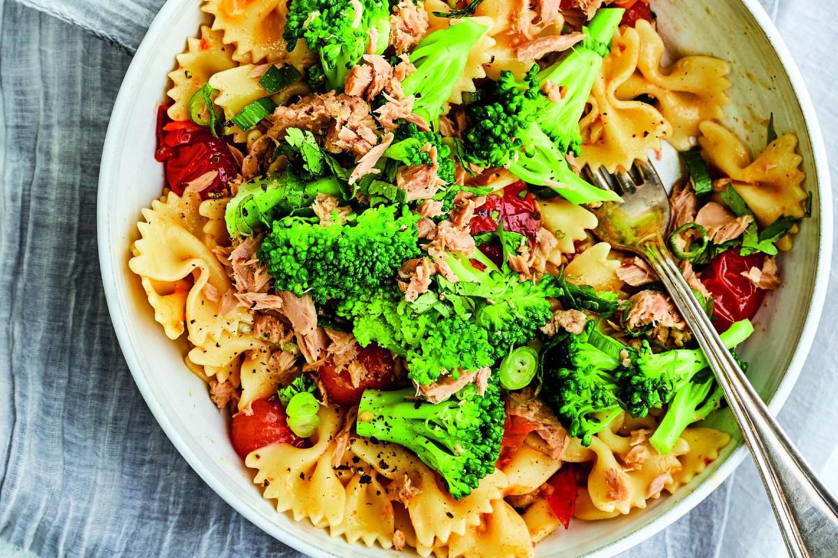 Warm Tuna And Broccoli Pasta Salad photo