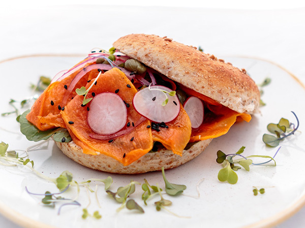 This Vegan Salmon Bagel Will Make You Question Everything photo