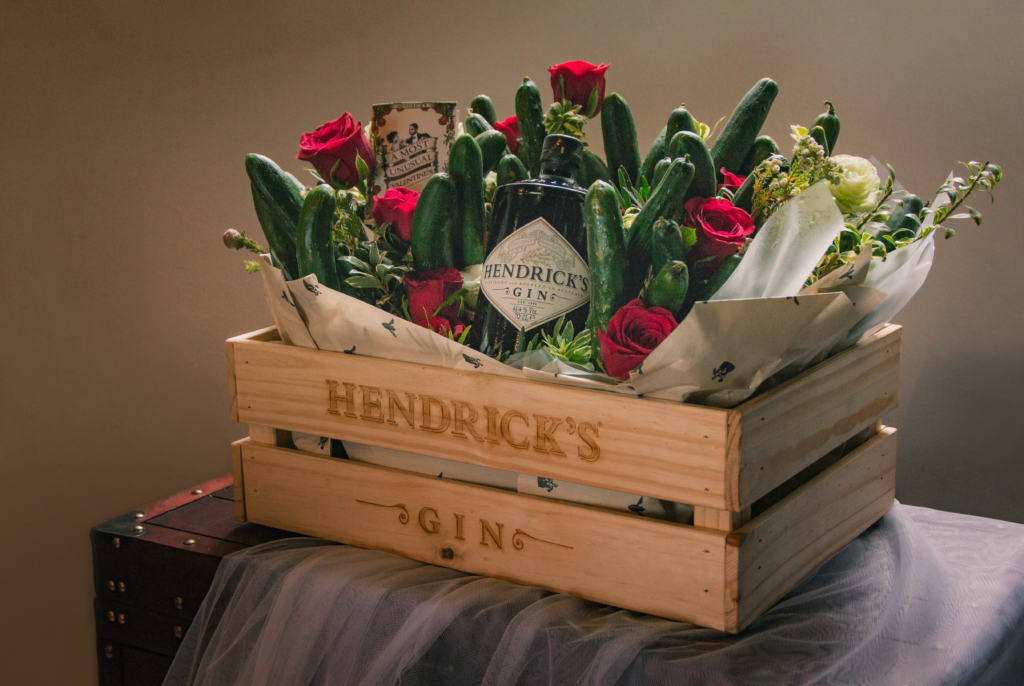 Hendrick’s Gin Promotion For Valentine’s Day Suggests Romantics Trade Roses In For Cucumbers photo