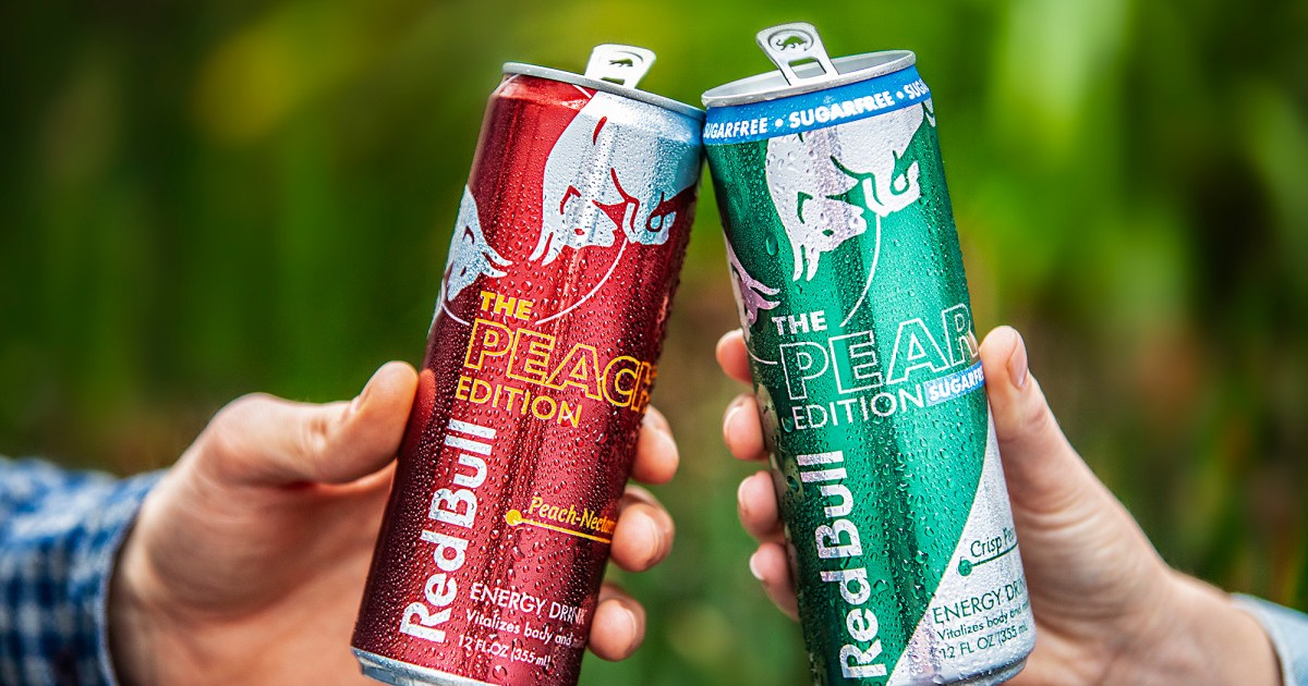 Red Bull Releases New Peach and Pear Flavour photo