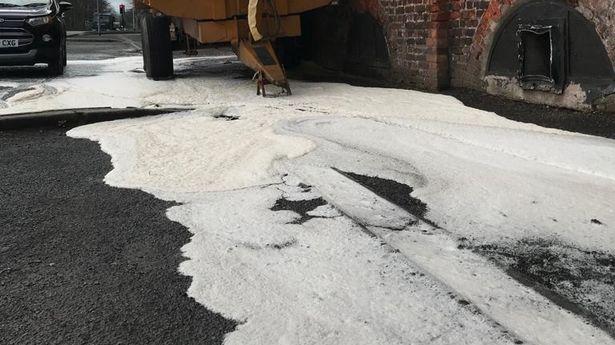 Watch: Beer Pours Into Street After Tank Burst At Brewery photo