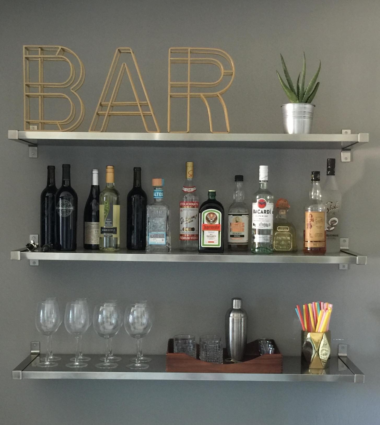 mini bar ideas for small spaces