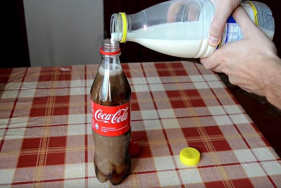 Milk and Coke. The Internets Next WTF Moment. photo