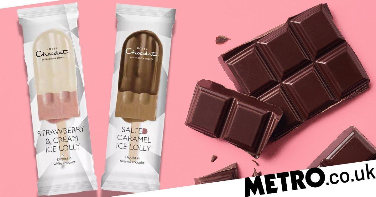 Hotel Chocolat Launches New Vegan Ice Lollies photo