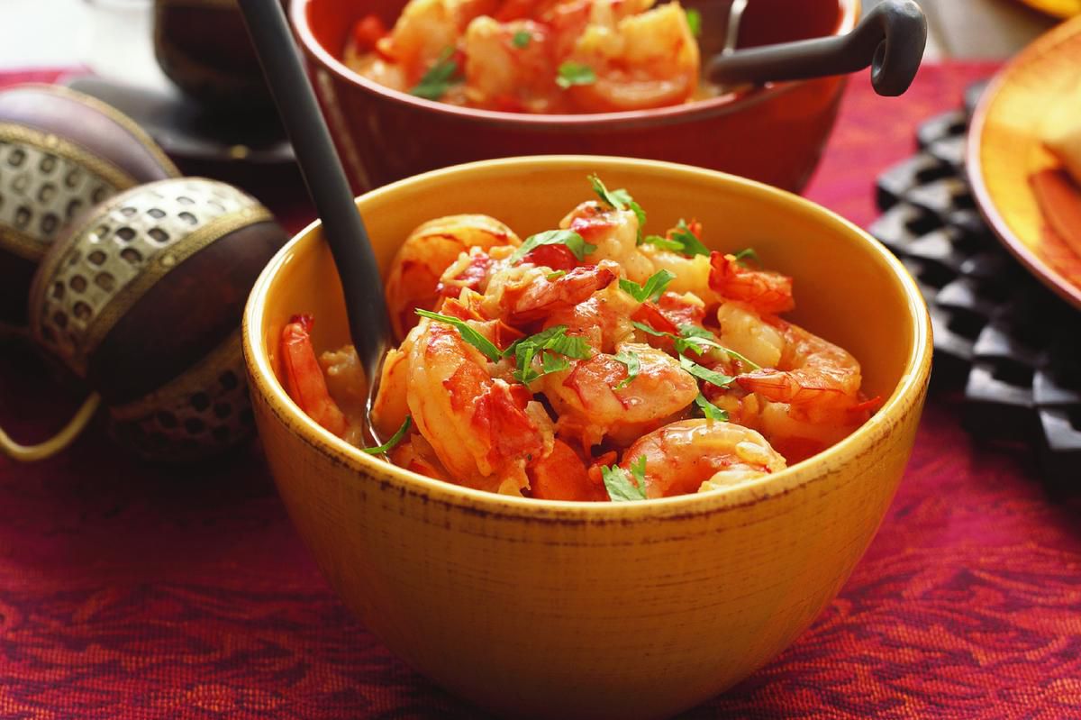 Freshen Up Shrimp Curry With Lime And Cilantro photo