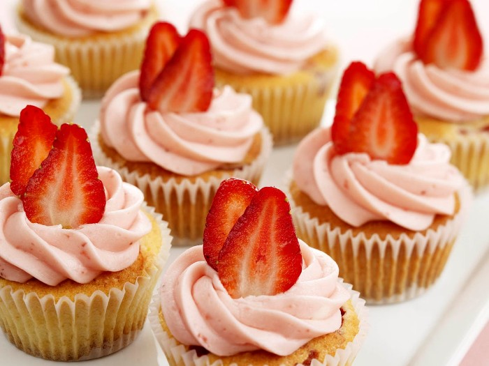 Strawberry ABV Cupcakes photo