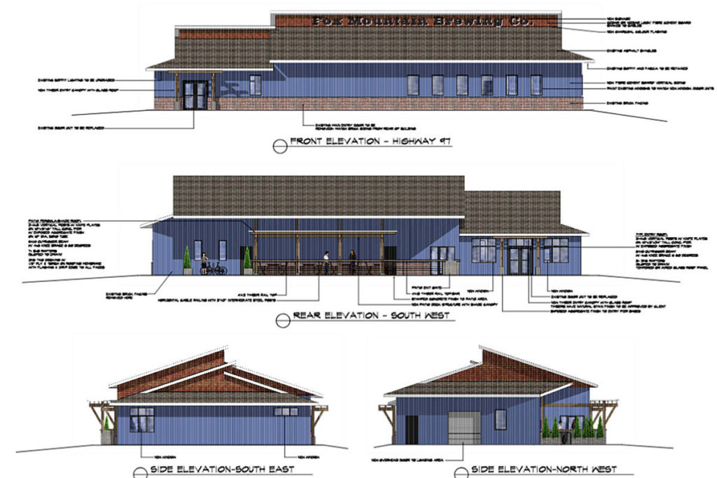 Fox Mountain Brewing Co. Submits Final Detailed Design photo