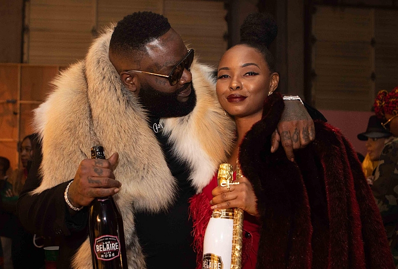 Yemi Alade And Rick Ross Toast To Their New-found Love With Belaire & Bumbu In ?oh My Gosh? Remix photo