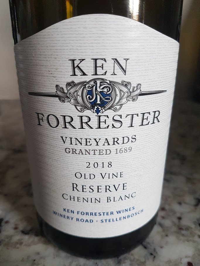 Ken Forrester Old Vine Reserve Chenin Blanc 2018 photo