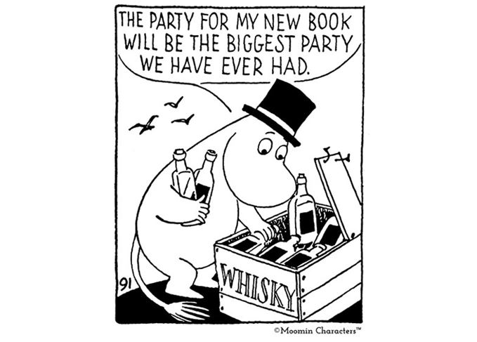 Famous Whisky Drinkers: Moominpappa photo