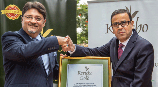 Kericho Gold Receives Superbrands Status photo