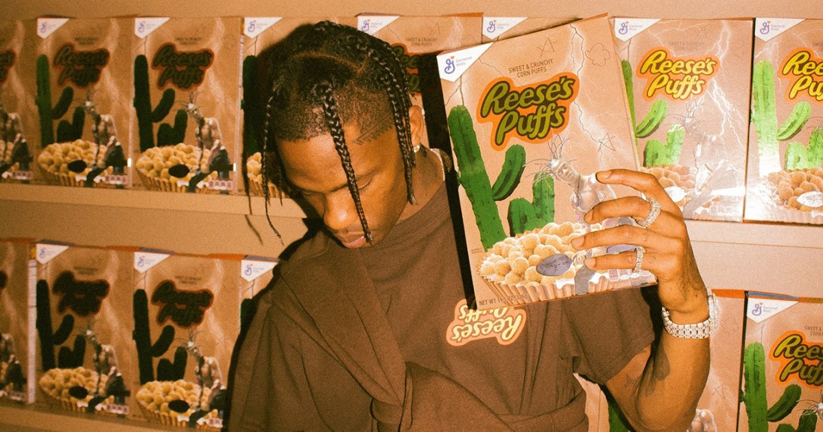 Here?s What You Missed From Travis Scott?s Sold-out Reese?s Puffs Collab photo