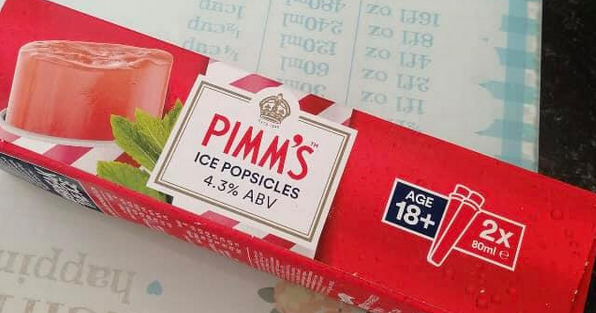 Pimm’s Ice Popsicles Spotted In Lidl For £1.99 photo
