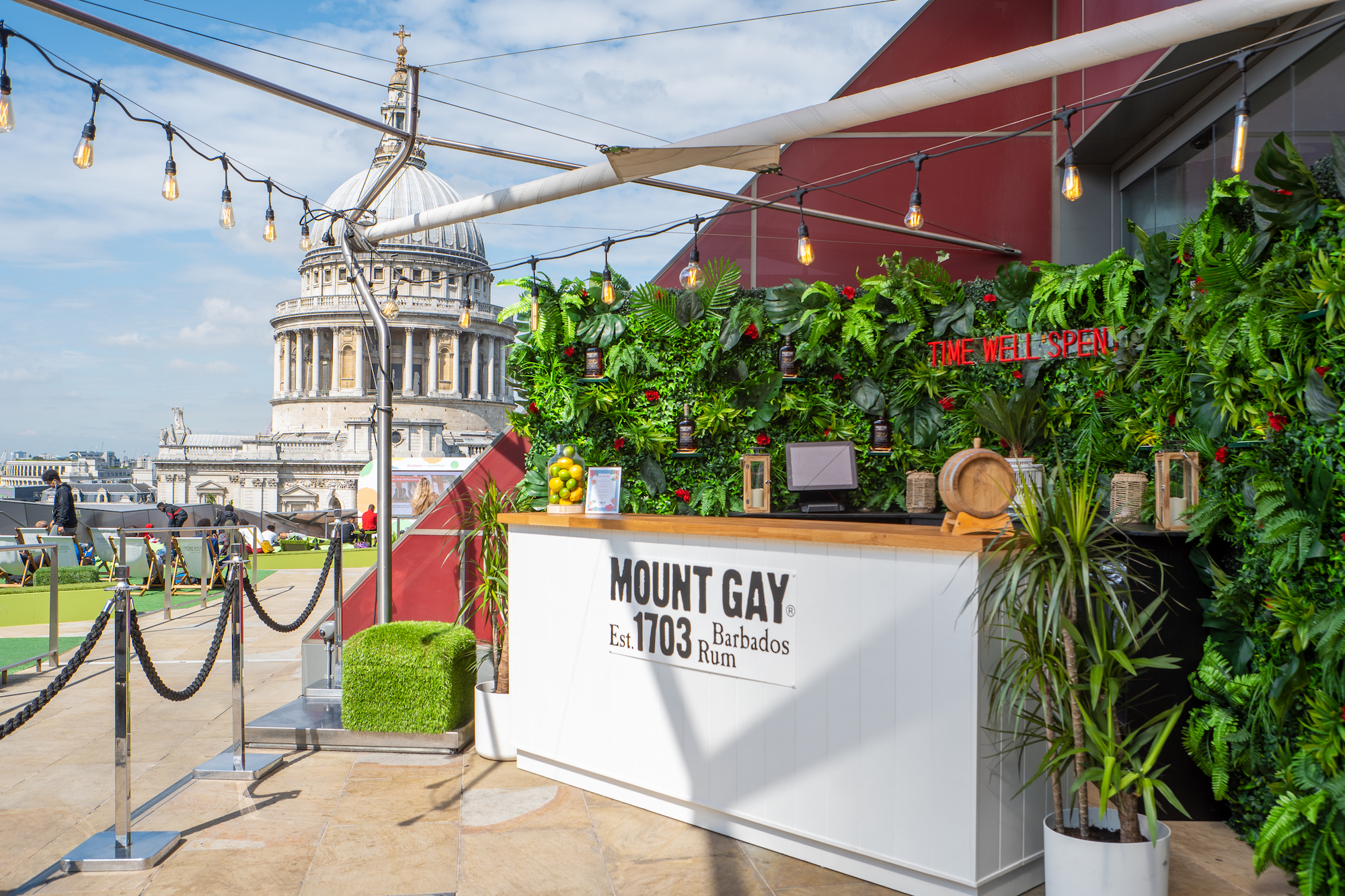 Mount Gay X Madison Summer Terrace Rooftop Pop-up Bar photo