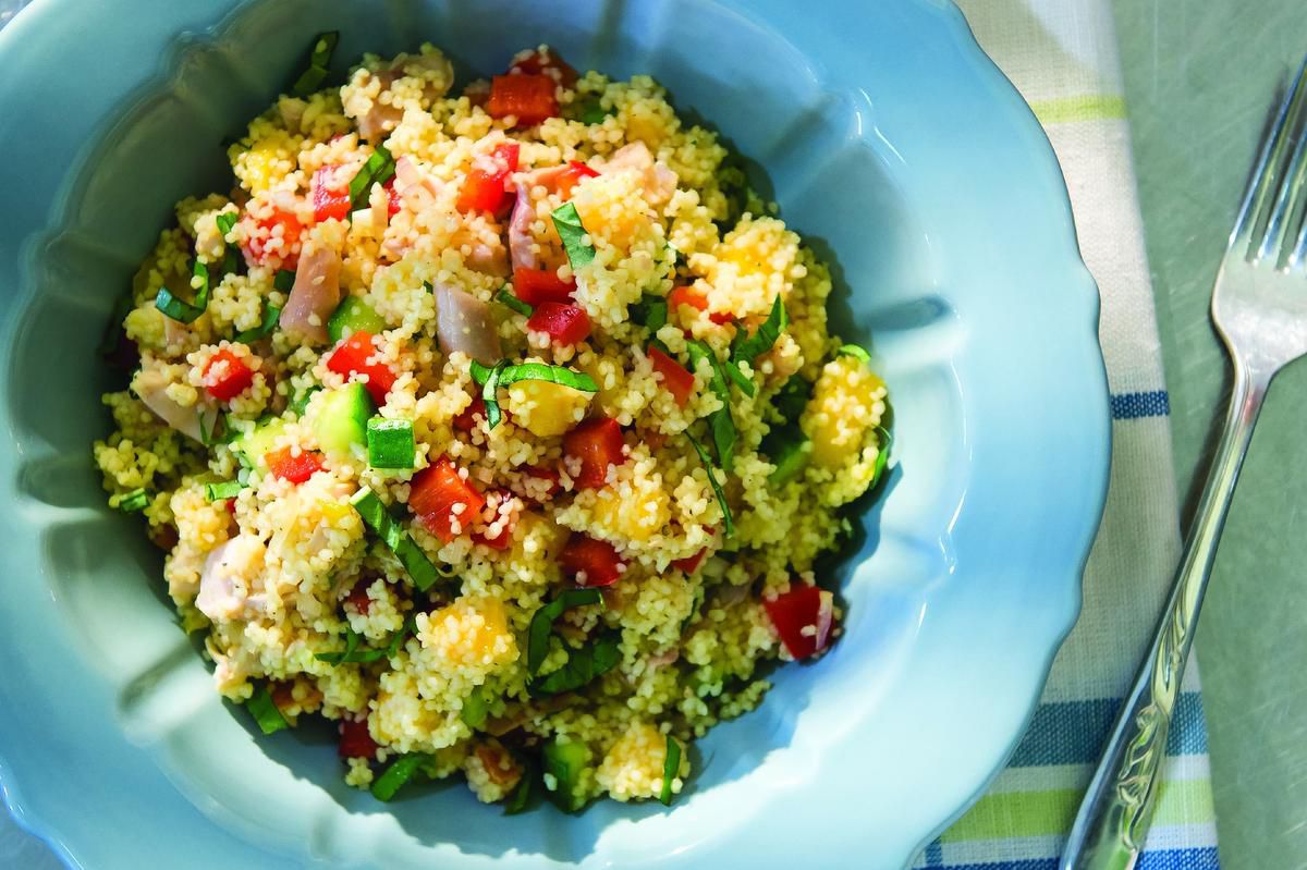 Chicken And Mango Couscous Salad Is A Cool Salad For A Hot Summer Day: Ricardo photo