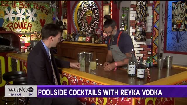 Poolside Cocktails With Reyka Vodka photo