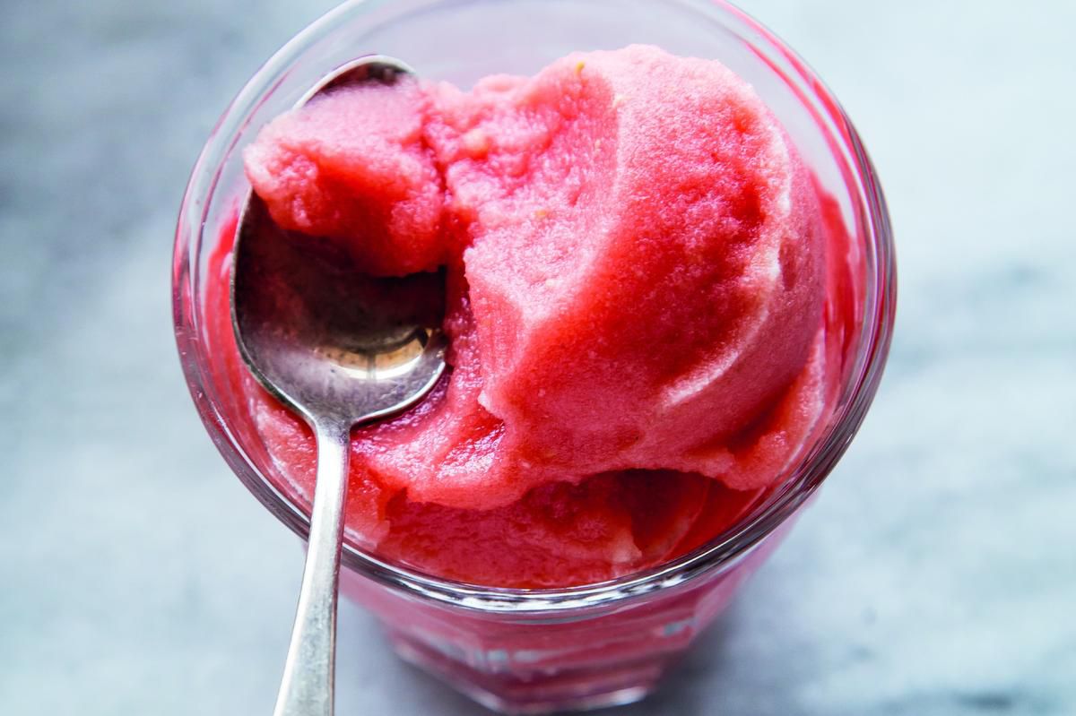 Cool Down Quick With This Simple And Delicious Watermelon Sorbet photo