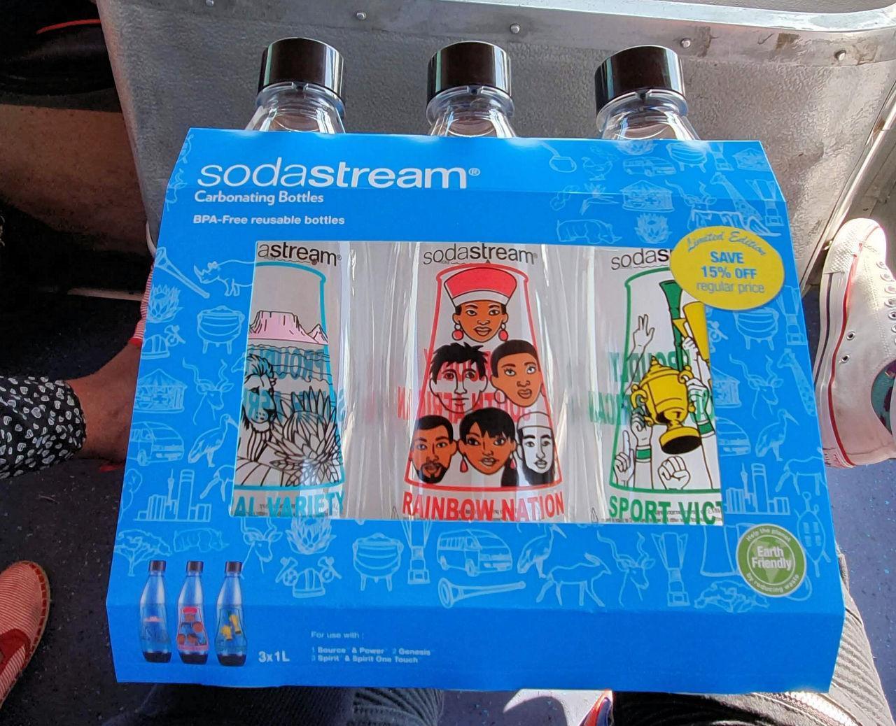 Sodastream Sa Launch ‘proudly South African’ Carbonated Bottle photo