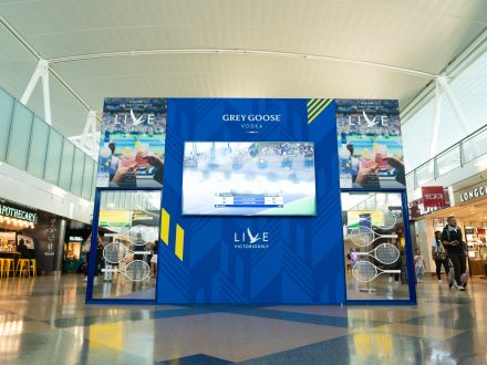 Bacardi Unveils Grey Goose Us Open Campaign At Jfk With Dfs photo