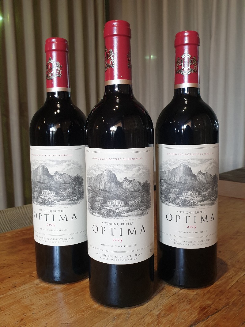 Anthonij Rupert Optima 2015 a true benchmark wine photo
