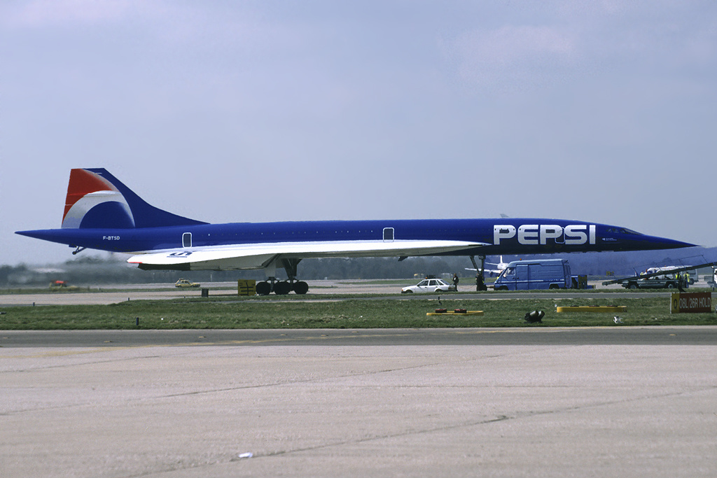 Air France’s Pepsi Cola Concorde Could Only Cruise For 20 Minutes photo